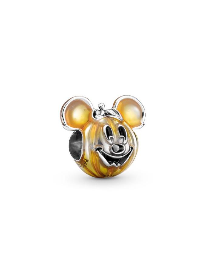 

Шарм Pandora Disney Mickey Mouse Pumpkin Charm, стерлинговое серебро