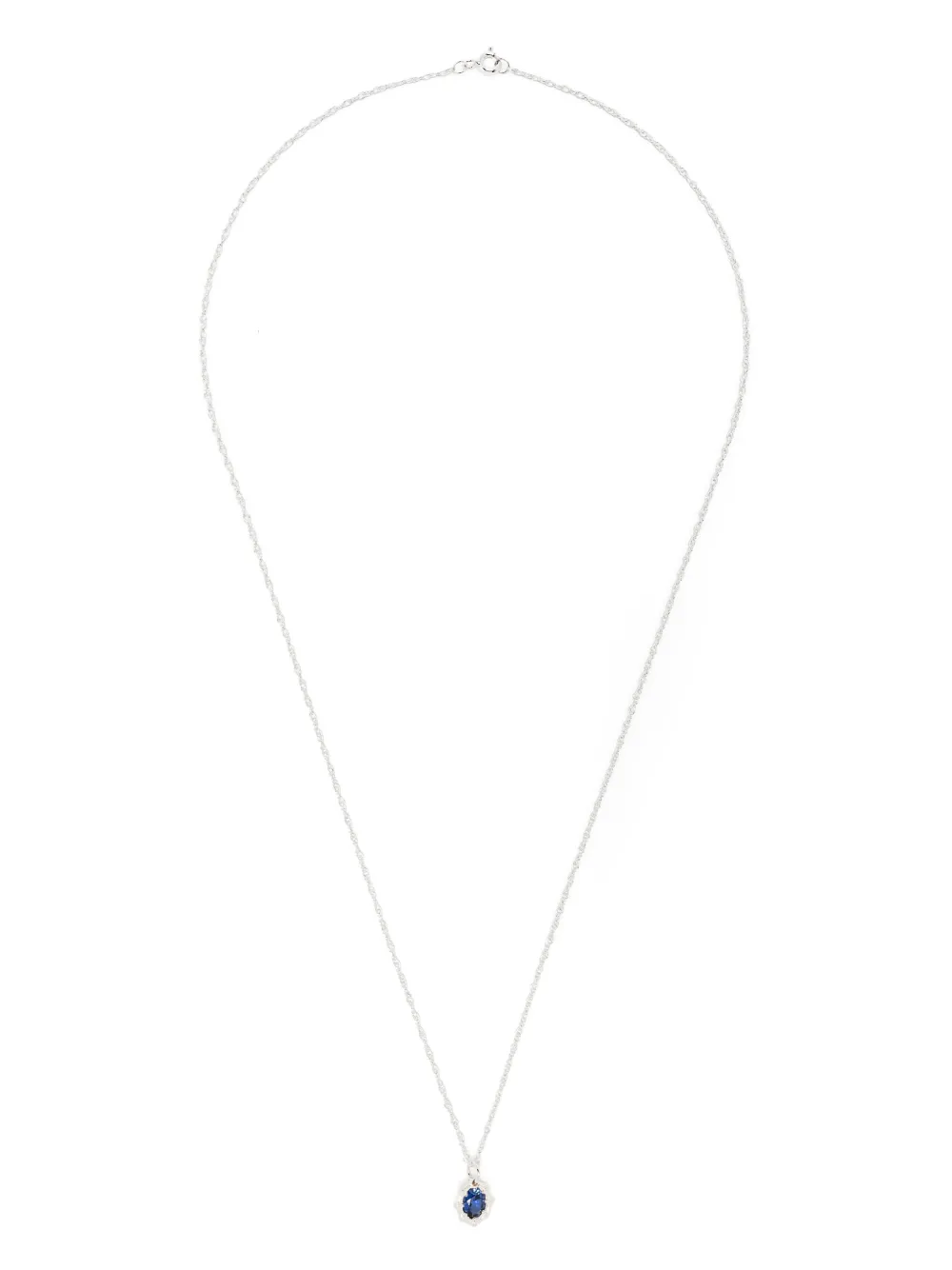 

Колье Bamboo Pendant Bleue Burnham, серебяный