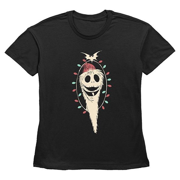 

Женская футболка с принтом Jack Skellington Disney