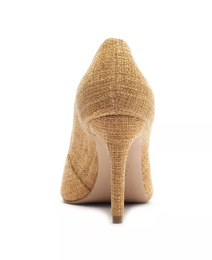 Женские туфли-лодочки Lou Slip On Schutz, коричневый/бежевый — фото 3