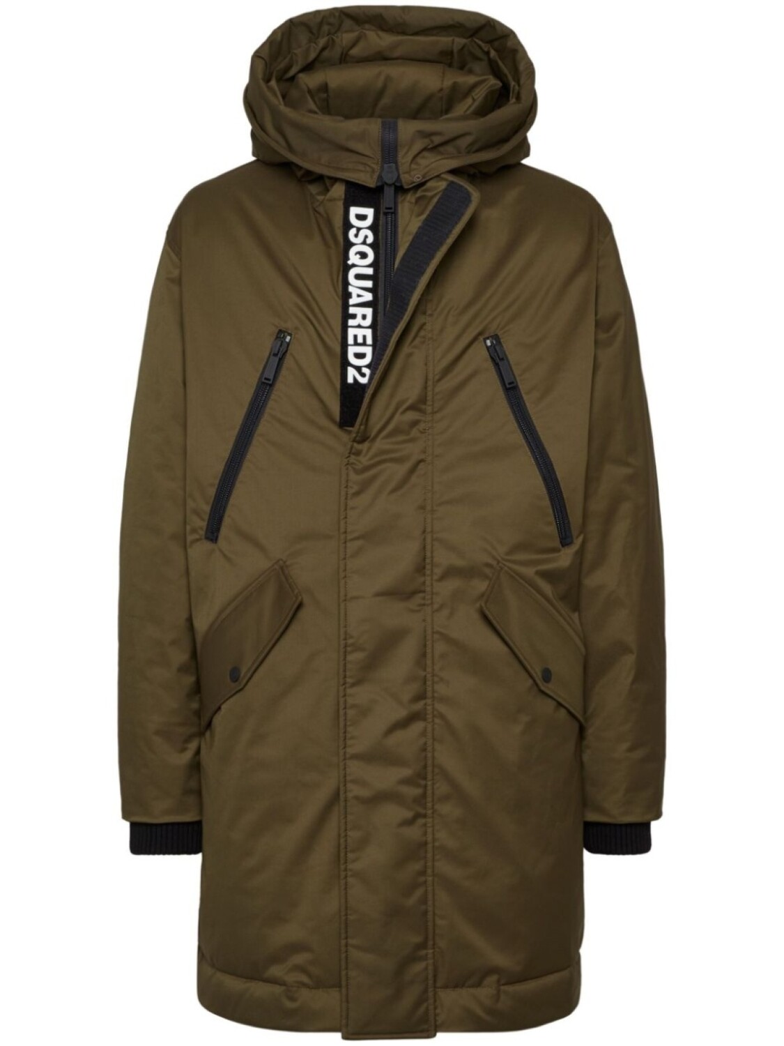 

Парка с капюшоном DSQUARED2, коричневый