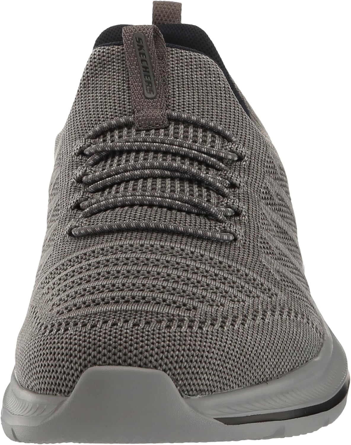 Мужские кроссовки Skechers USA Garner - Slip-on с эластичными шнурками Crispin Skechers Usa Men'S, серый — фото 2