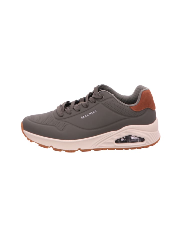 Skechers Туфли на шнуровке зеленого цвета — фото 3