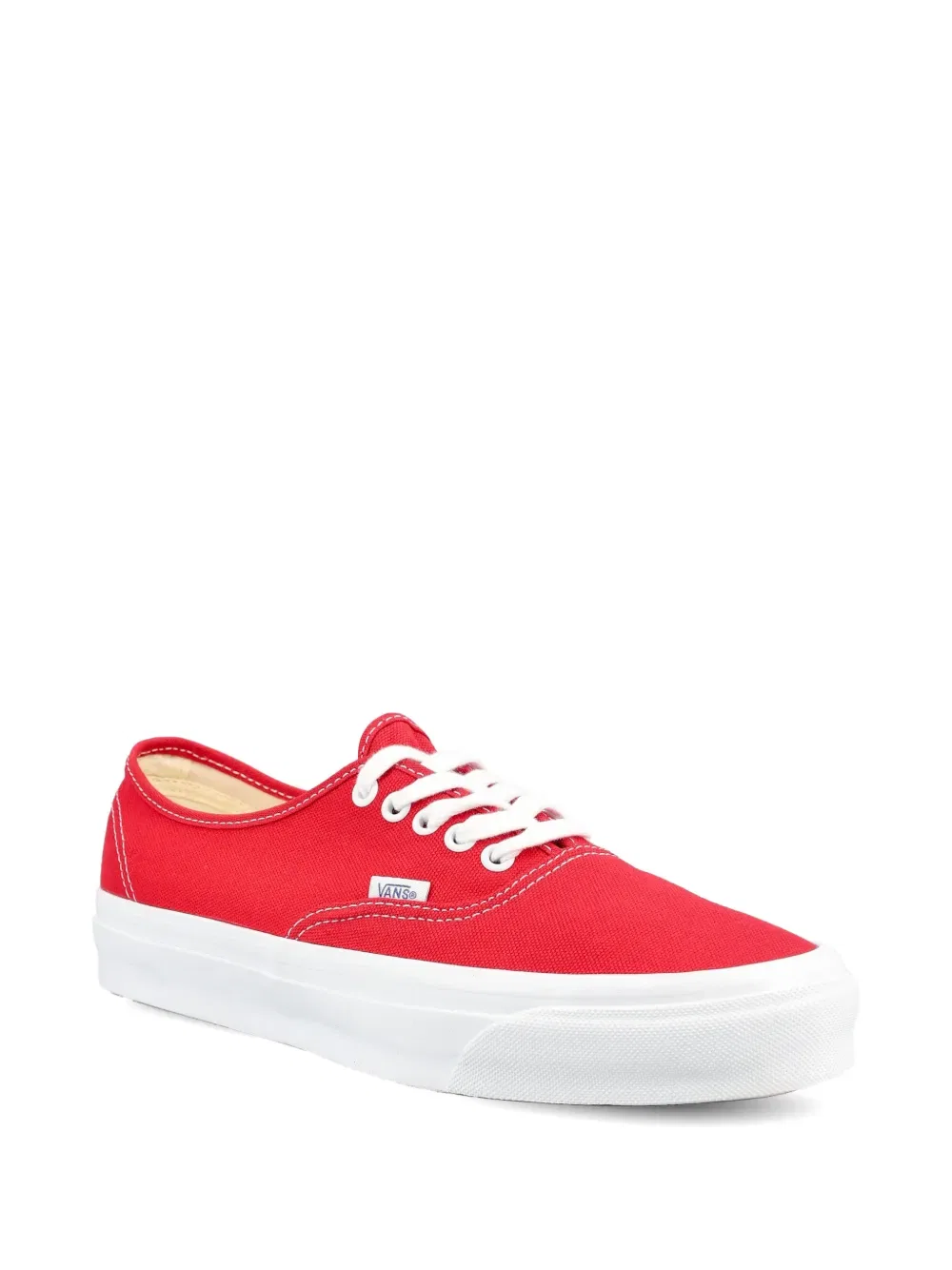 Кроссовки Skate из натурального хлопка Vans, красный — фото 2