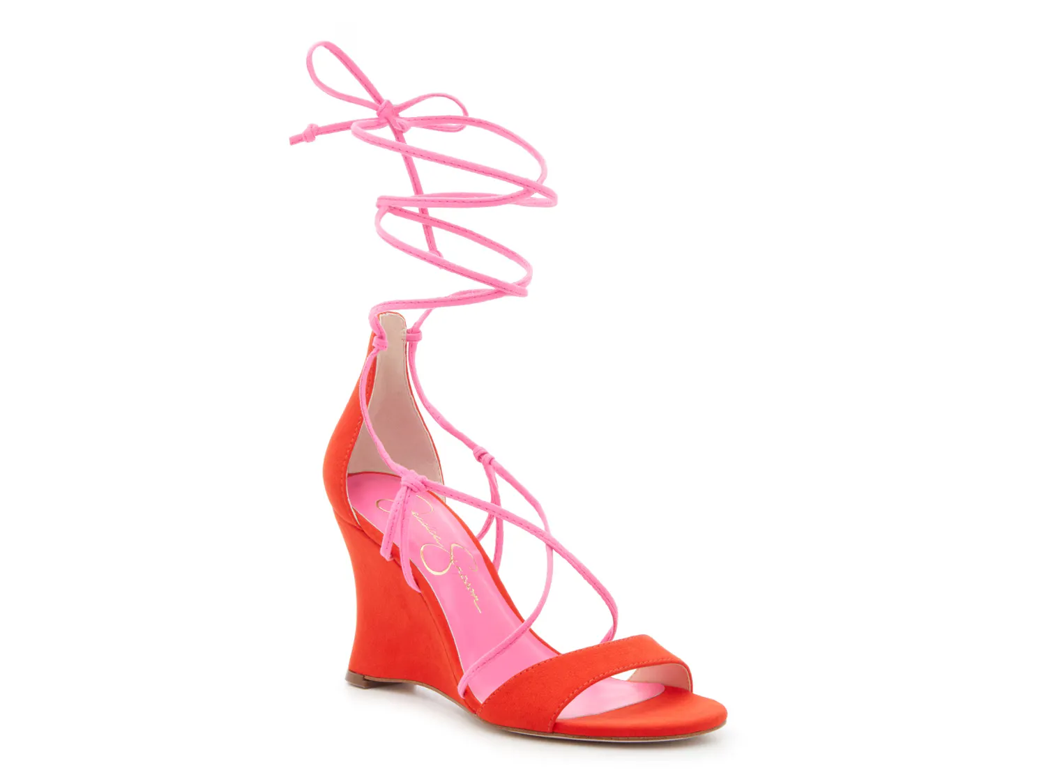 

Сандалии Valren Wedge Sandal Jessica Simpson, розовый