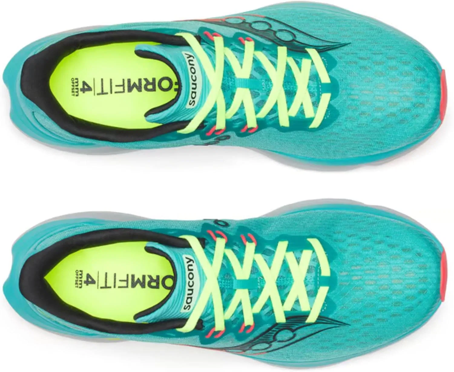 Кроссовки Saucony Kinvara Herren 16, Teal Mutant — фото 4