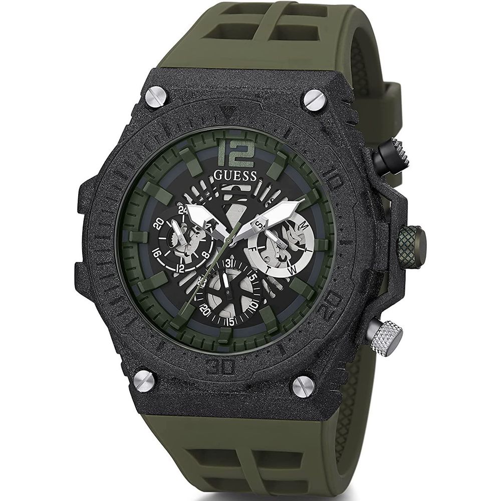 

Зеленые синтетические часы Guess, Green