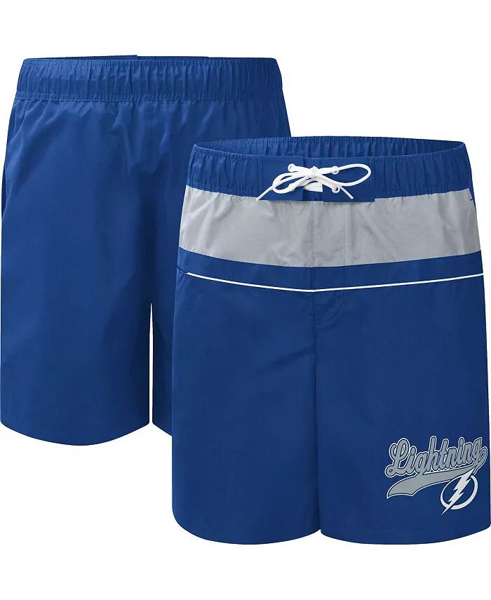 

Мужские синие шорты для плавания волейбола Tampa Bay Lightning Freestyle Starter