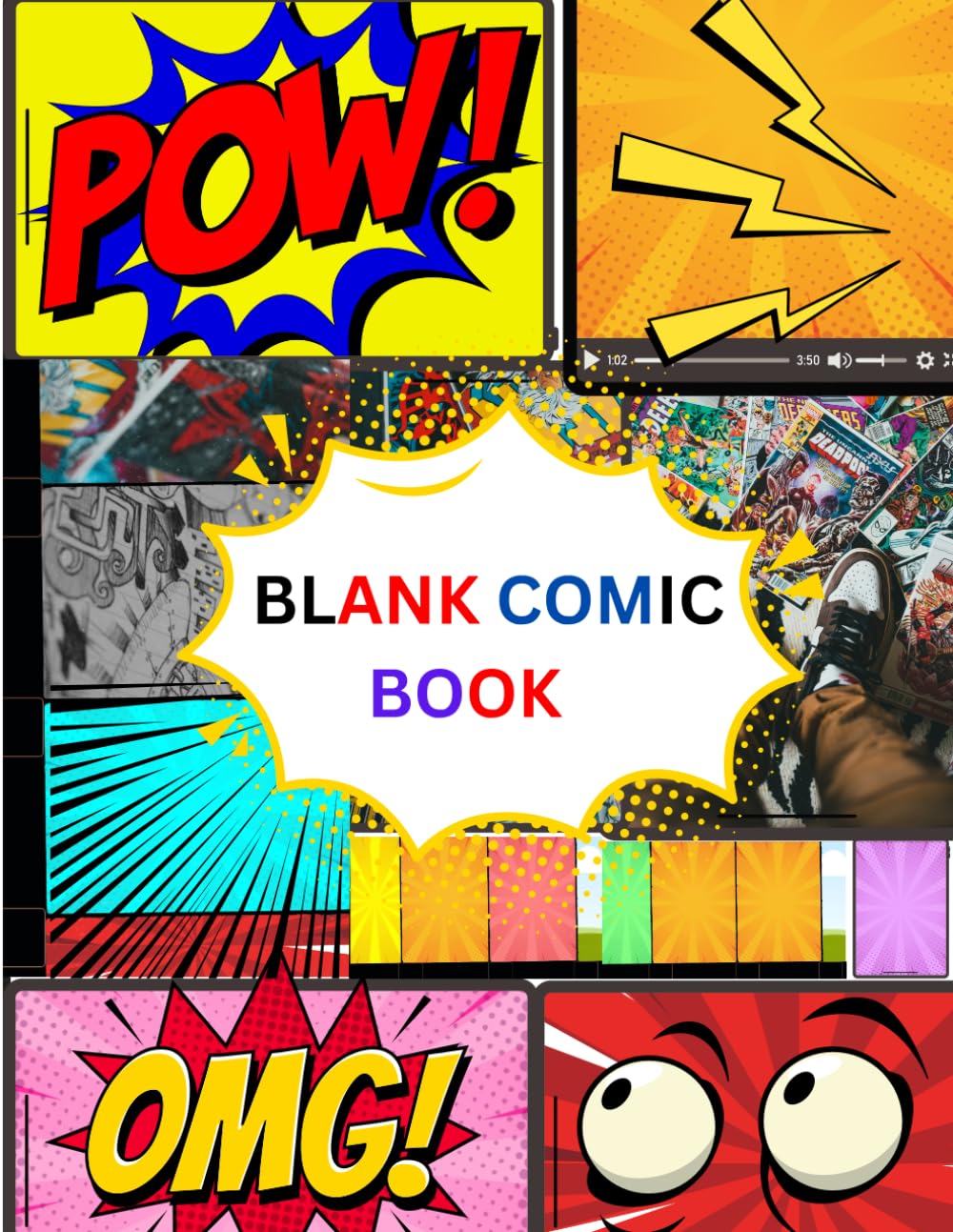 

Blank Comic Book: Unlock your creativity (Independently published)
