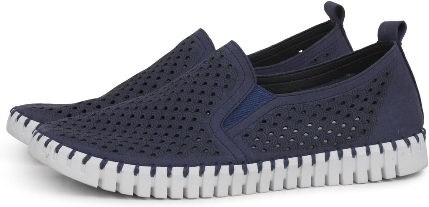 

Мужские мокасины Ilse Jacobsen HORNBAEK Tulip140MEN, Без шнурков, Топсайдер, темно-синий