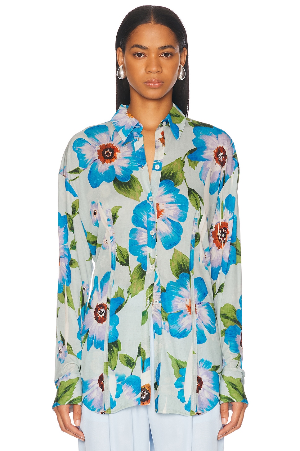 

Топ Suri Acne Studios, Multi Blue