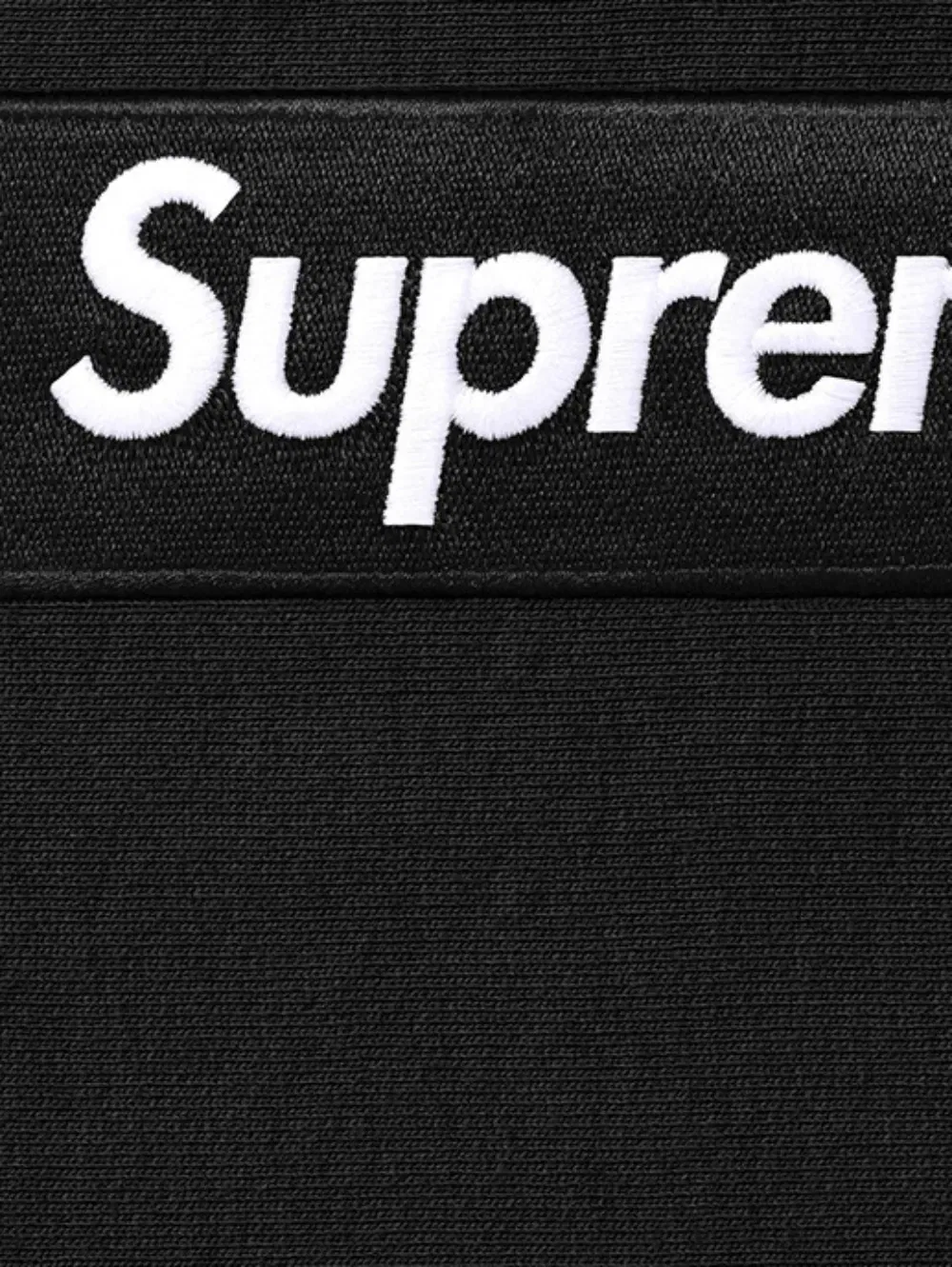 Худи с логотипом Box-logo Supreme, черный — фото 2