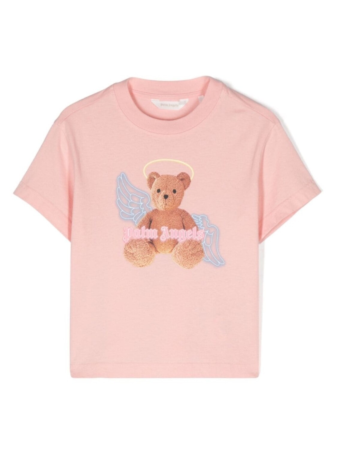 

Palm Angels Kids футболка Медведь Ангел, розовый