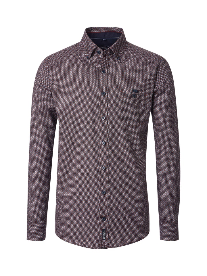 

CASAMODA Повседневная рубашка коричневого цвета