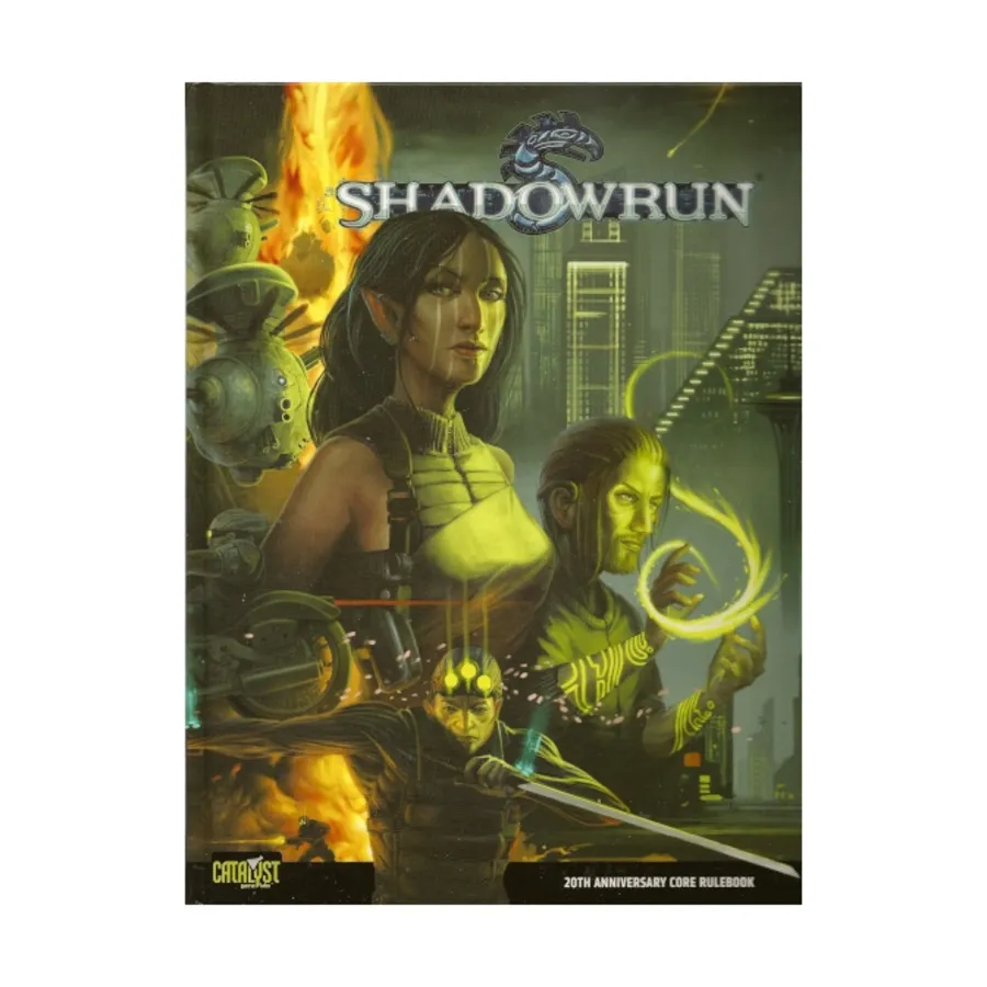 

Shadowrun (4th Edition) (20th Anniversary Edition), Shadowrun (4th Edition) (Catalyst Game Labs), твердый переплет