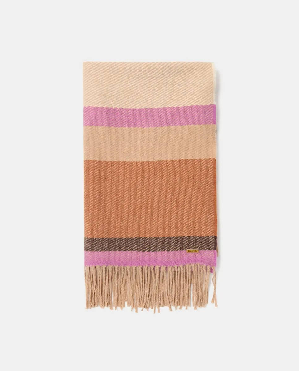 

Шарф с градиентными полосками Tintoretto, песочный