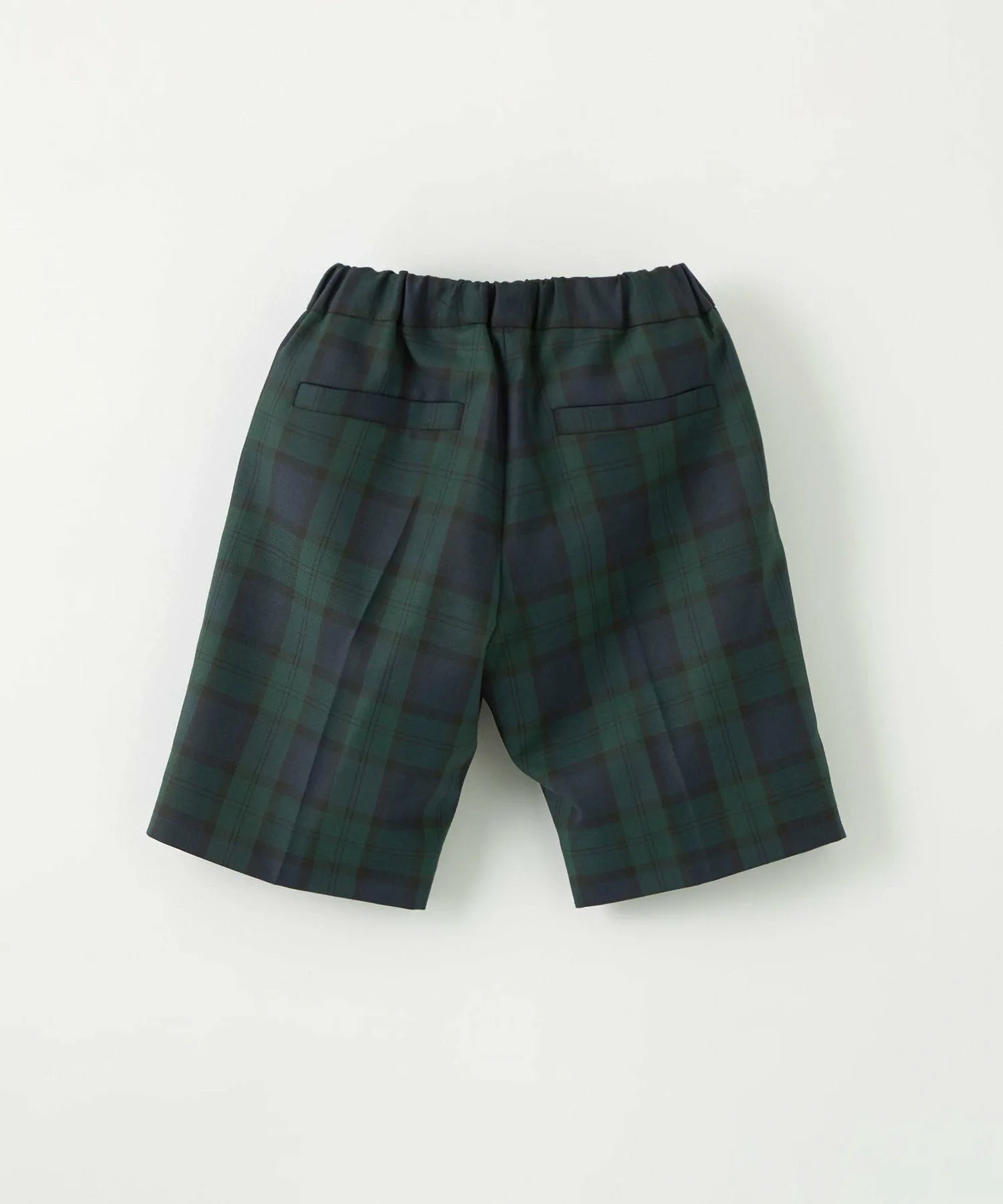 Детские шорты TRW Black Watch 110-130 см United Arrows Green Label Relaxing, DK.GREEN — фото 2