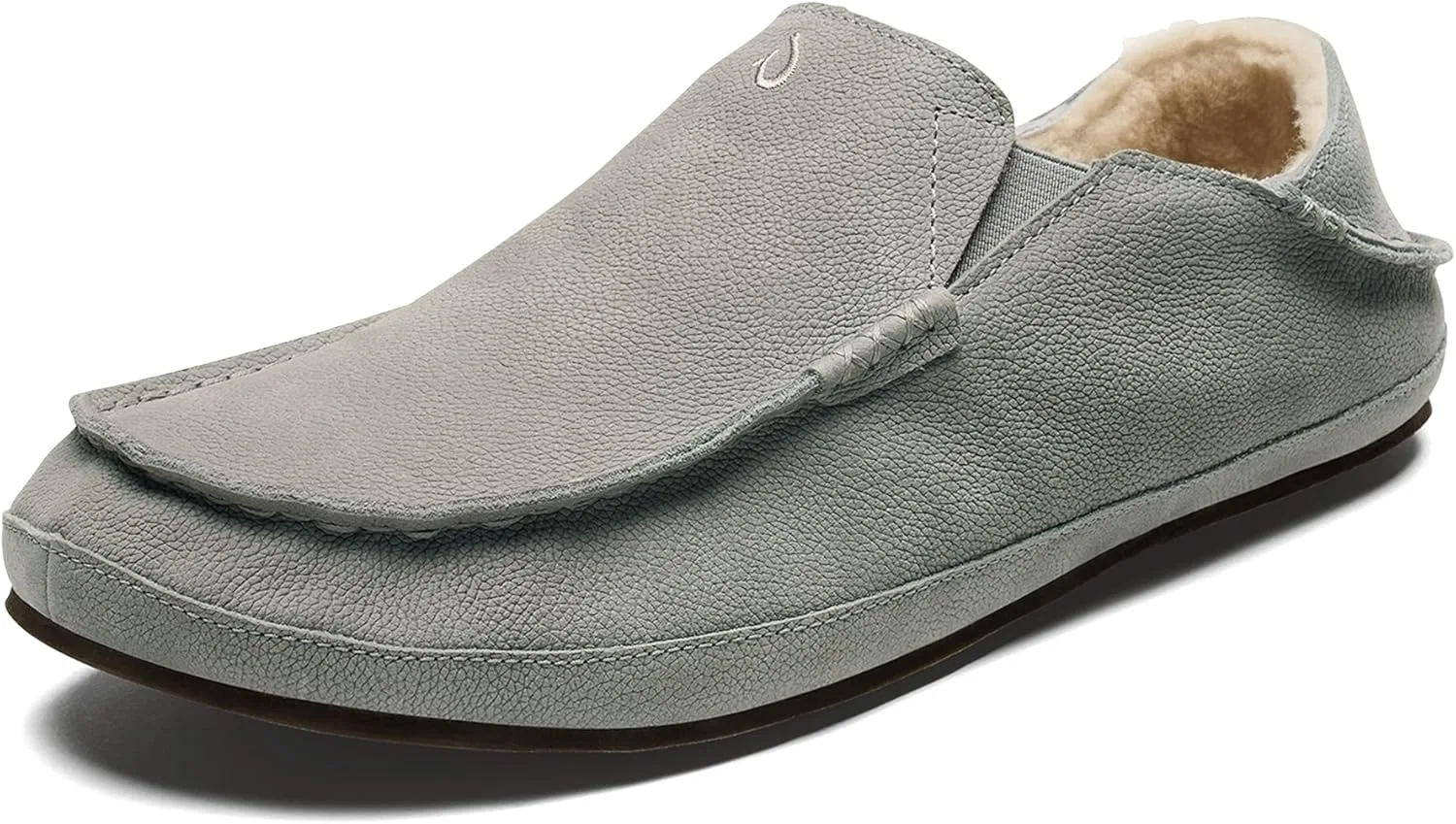 Тапочки из натуральной кожи, OLUKAI, Sharkskin