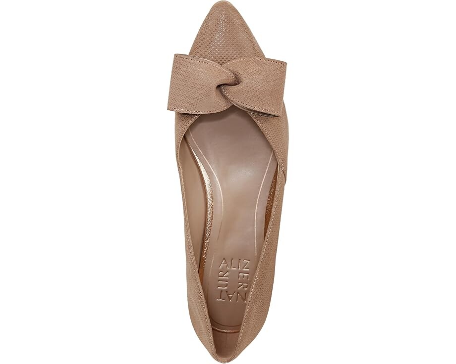 Туфли на плоской подошве Naturalizer Havana Bow, цвет Taupe Leather — фото 2