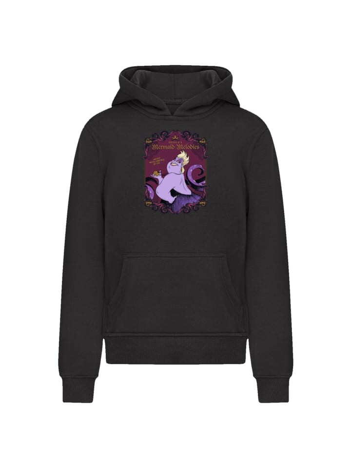 

Пуловер F4NT4STIC Hoodie Disney Bösewichte Ursula Meerjungfrau Melodies, черный