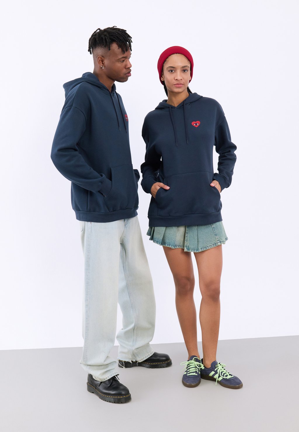 

Толстовка с капюшоном UNISEX YOURTURN, темно-синий