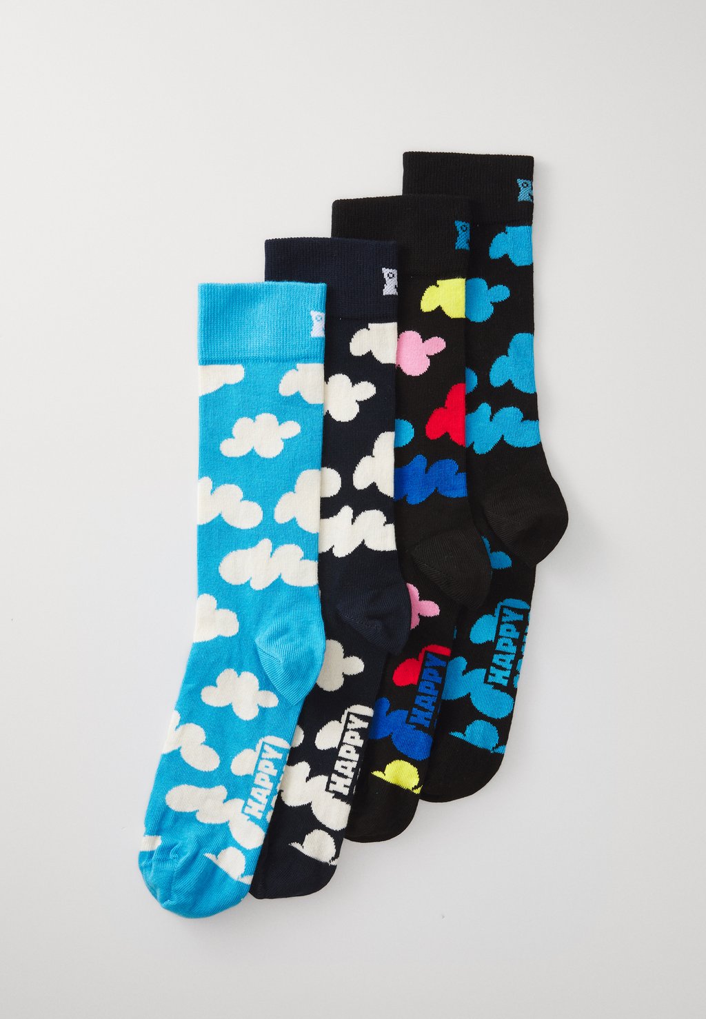 

Носки CLOUDY GIFT UNISEX 4 PACK Happy Socks, синий