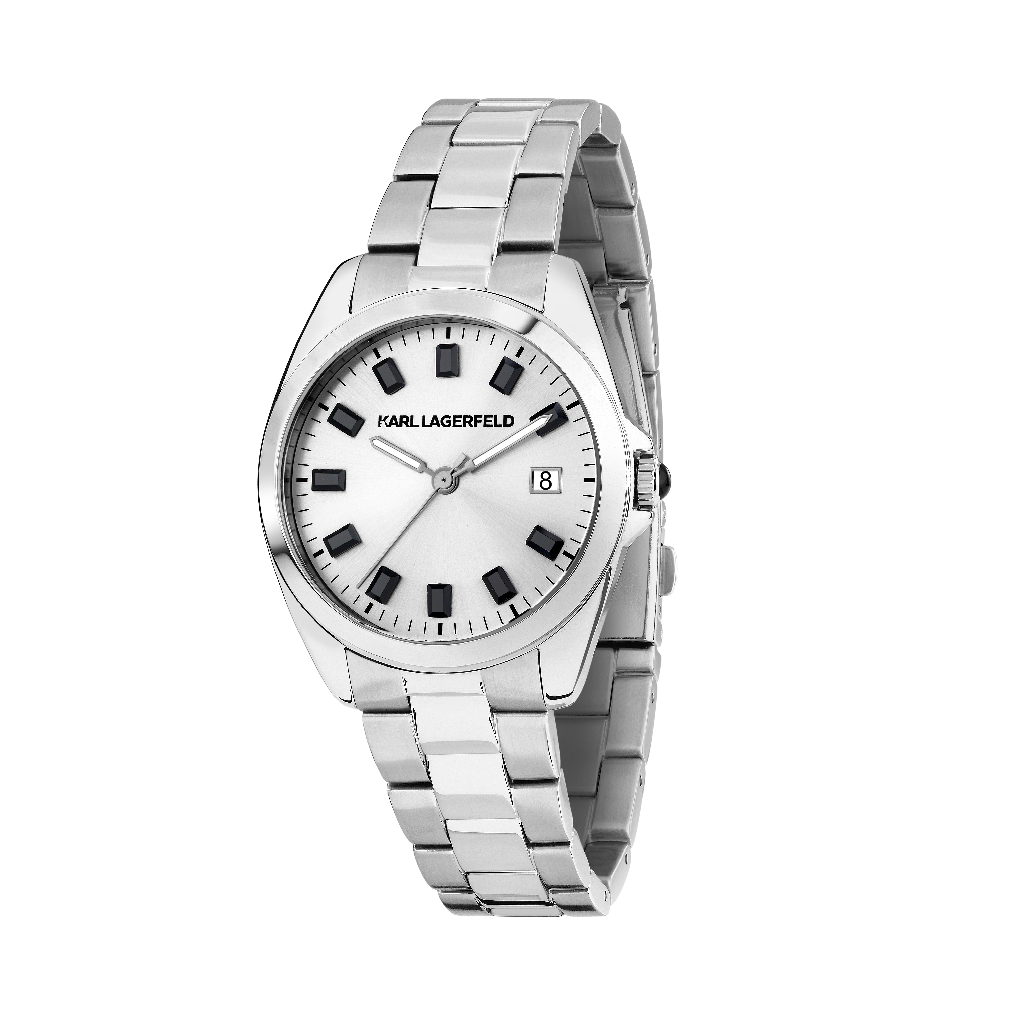 

KARL LAGERFELD / Karl Lagerfeld Jeans Часы KARL LAGERFELD Simple Collection Wrist Watch Quartz Movement Steel Strap Black Dial Women's Watch Gift Box, Elegance Silver Dial R0553101514
