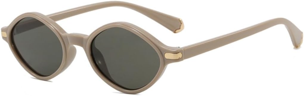 

Винтажные овальные солнцезащитные очки для женщин, роскошные, маленькие, овальные, в стиле ретро, ​​модные, мужские, с леопардовым принтом, защита от УФ-излучения UV400 VFDHN, 0540-c3