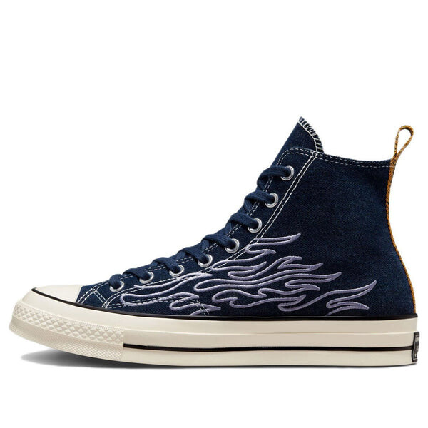

Кроссовки chuck 70 high 'workwear denim flame' Converse, синий