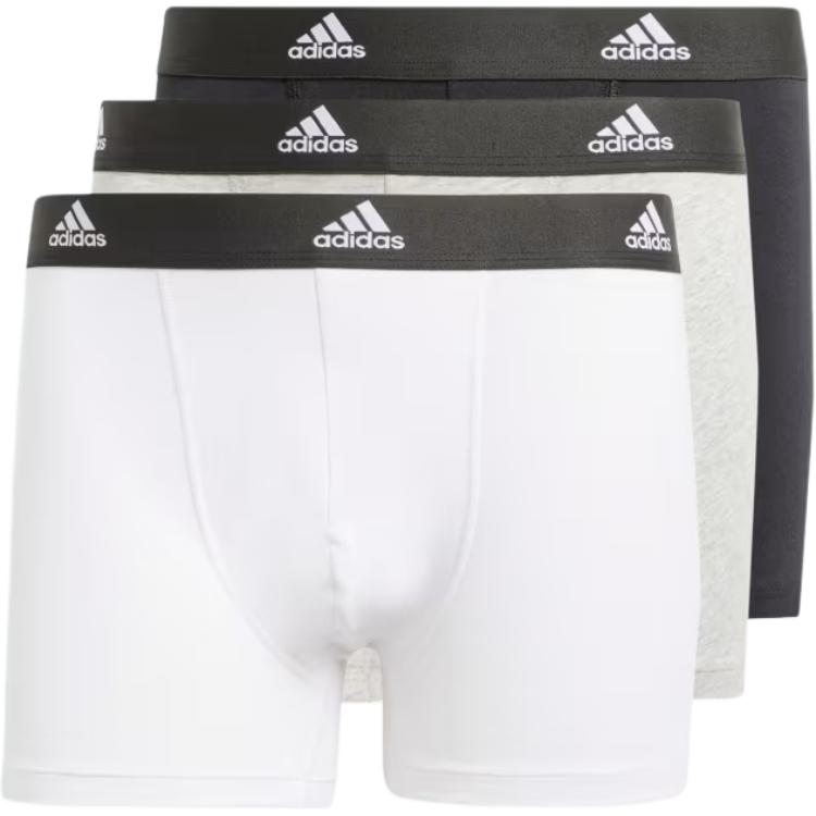

Мужские трусы ACTIVE FLEX, 3 пары Adidas, 3 Pack (White+Black+Gray)