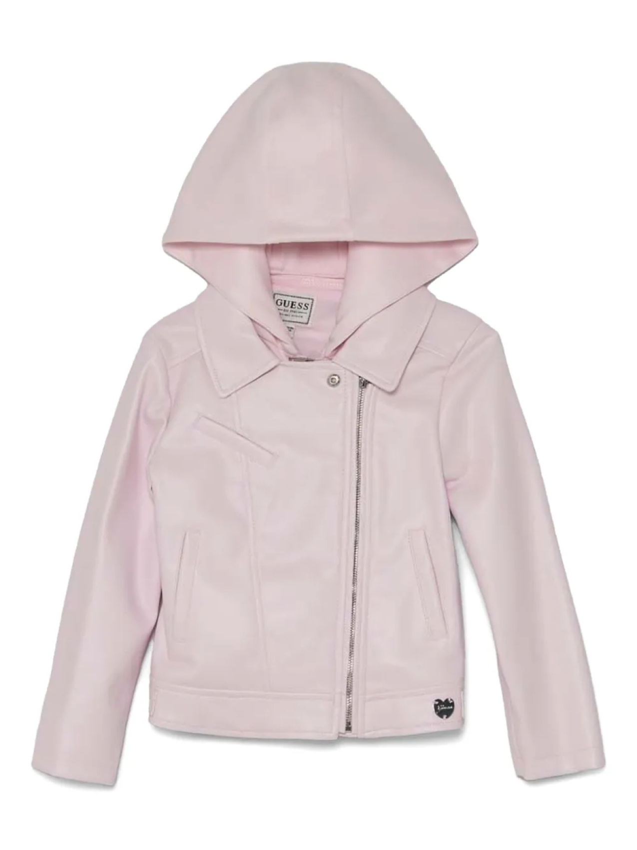 

Куртка с логотипом для детей guess guess kids, розовый