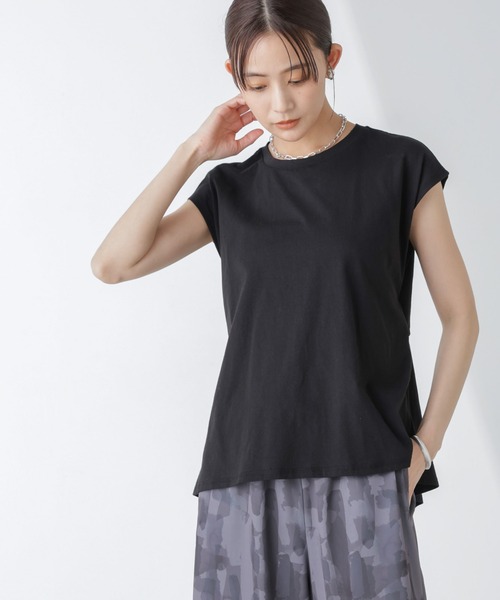 

Футболка, прямой крой NANO universe, черный