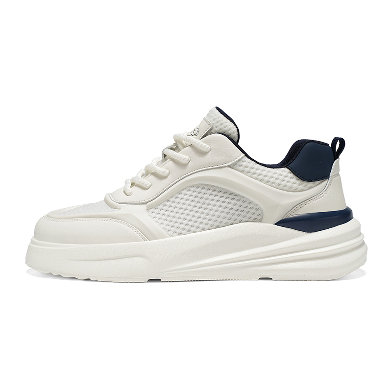 

Мужские дышащие низкие кроссовки для скейтбординга HLA, White Blue