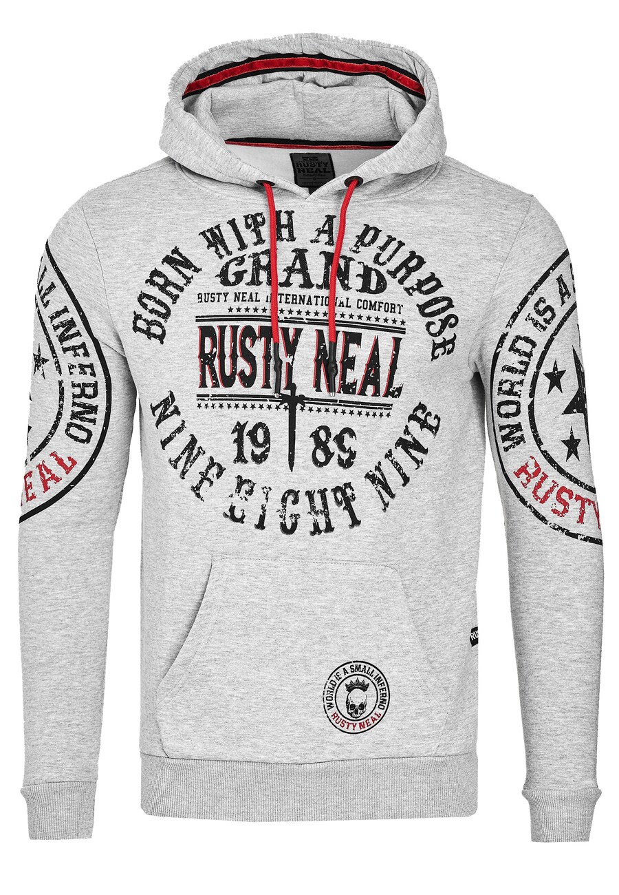 

Толстовка с капюшоном Rusty Neal Sweatshirt, серый