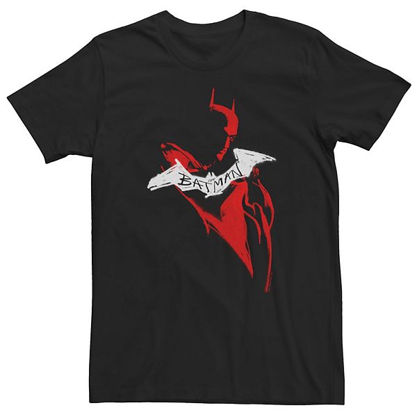 

Футболка с символом летучей мыши Batman в красном цвете big & tall dc comics Licensed Character
