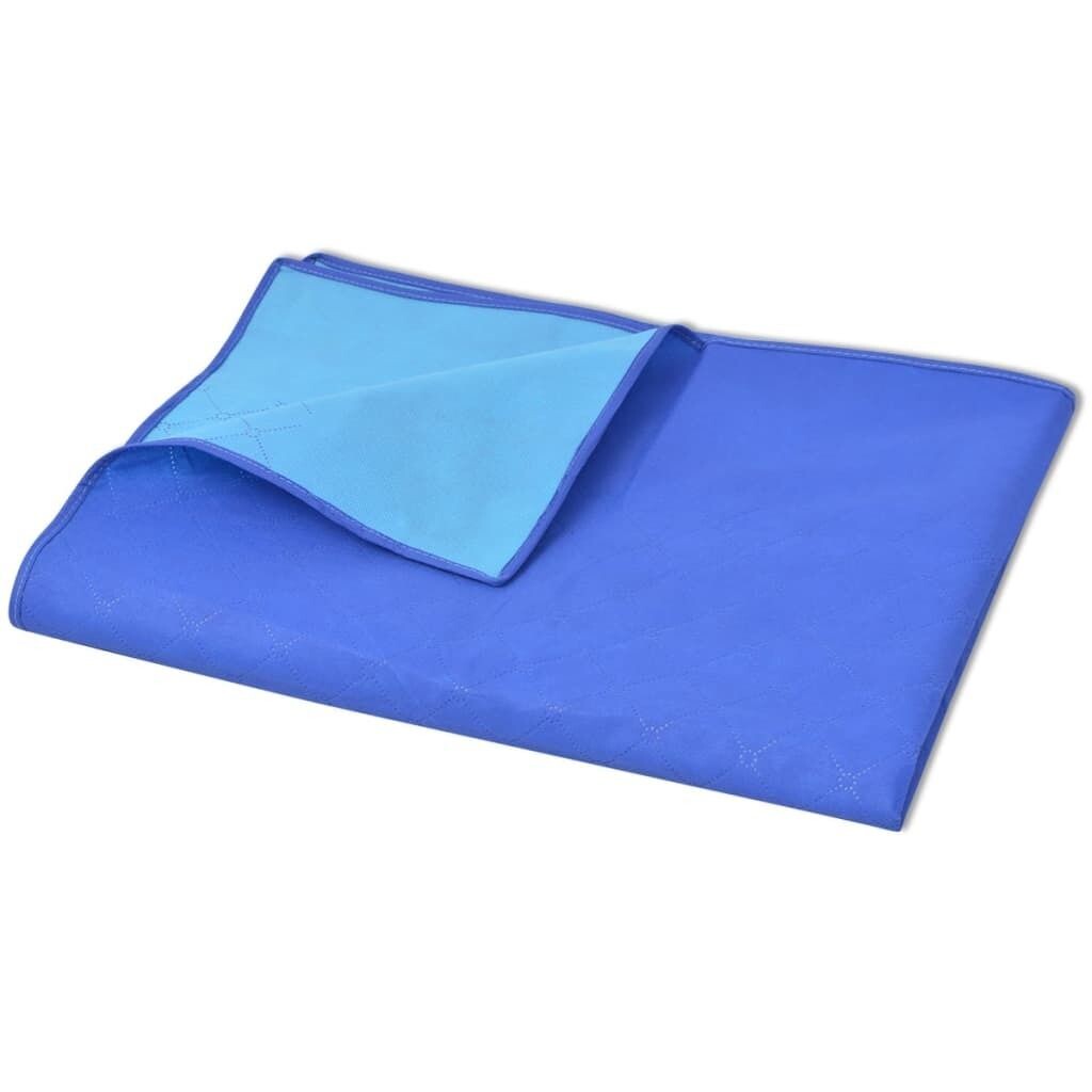 

Одеяло для пикника vidaXL сине-голубое 100x150 см, синий