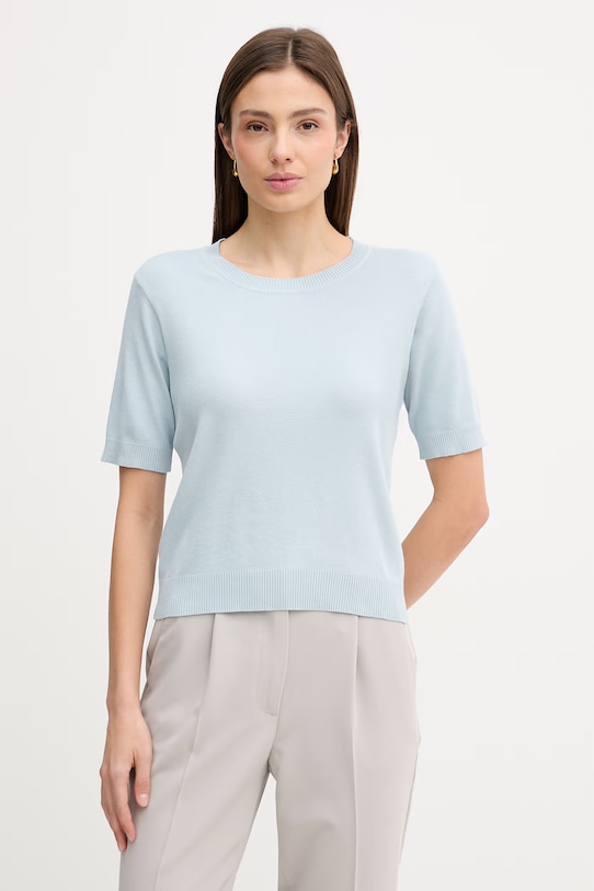 

Хлопковая футболка United Colors of Benetton, синий