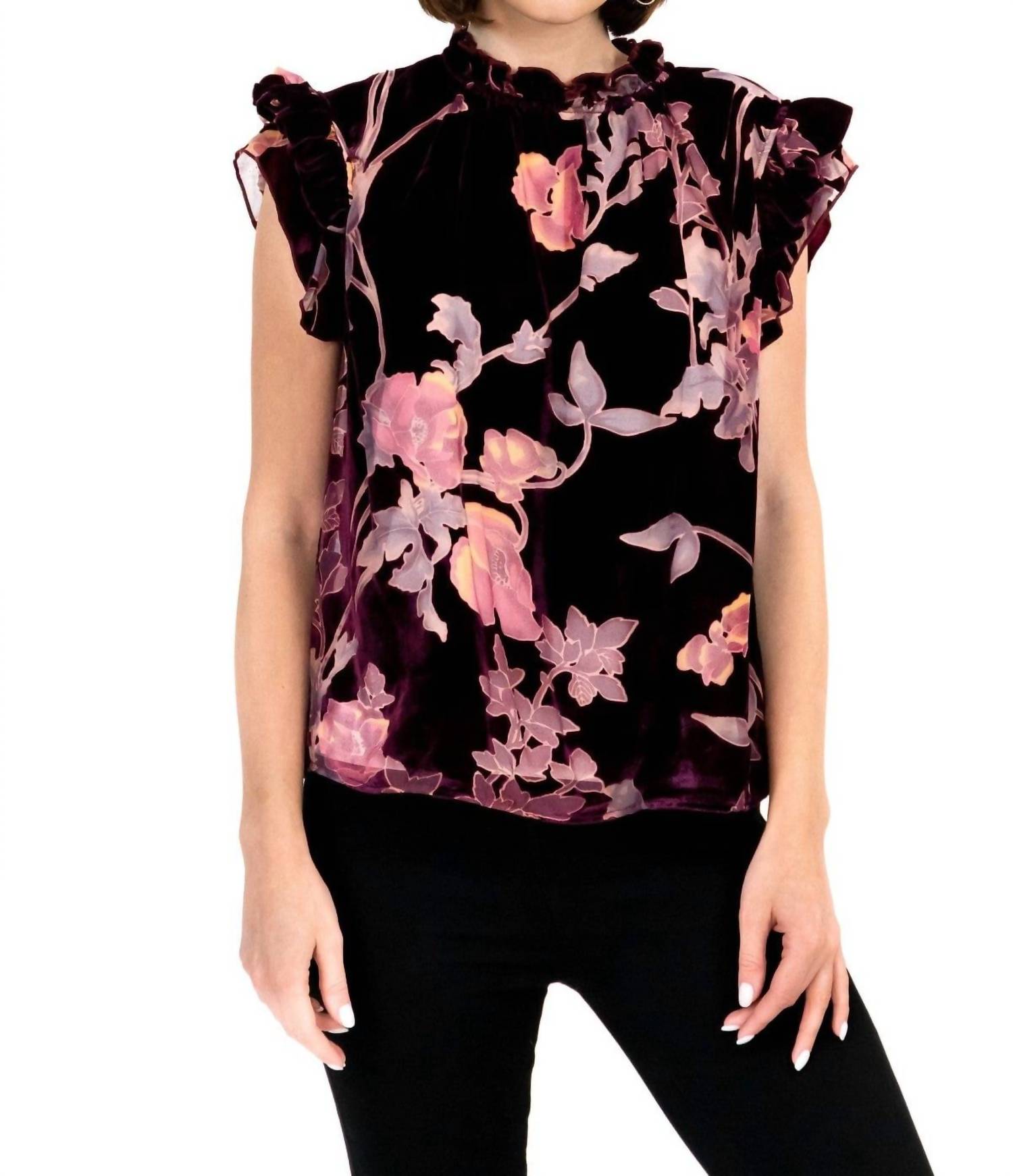 

Vixen Топ In Vineyard Bloom Toupe EVA FRANCO