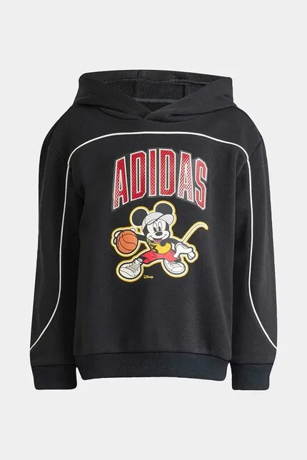Худи детское с капюшоном DISNEY Adidas, черный — фото 2