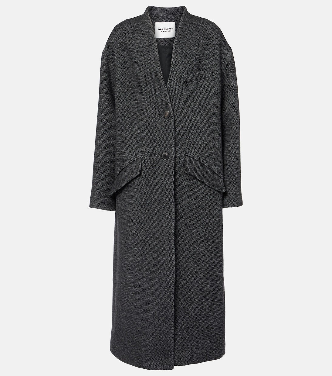 

Пальто Eris из смесовой шерсти Marant Etoile, Antracite
