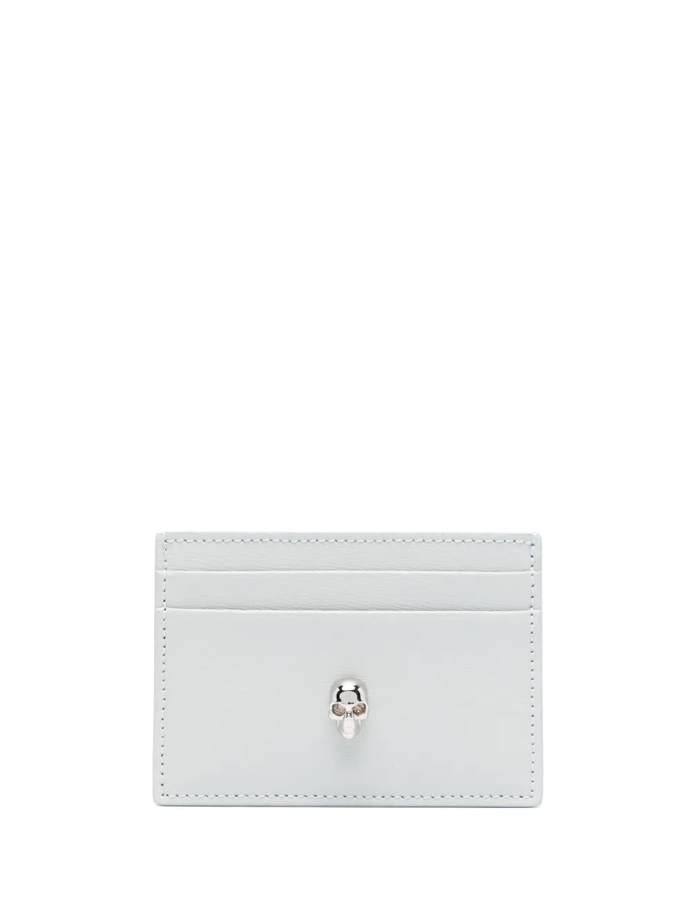 

Кардхолдер с декором Skull Alexander McQueen, серый