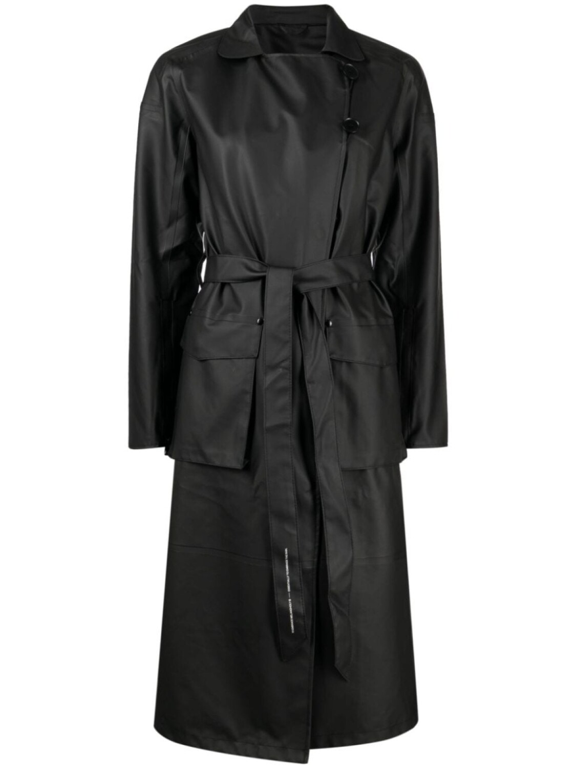 

Легкий тренч Kista Stutterheim, черный