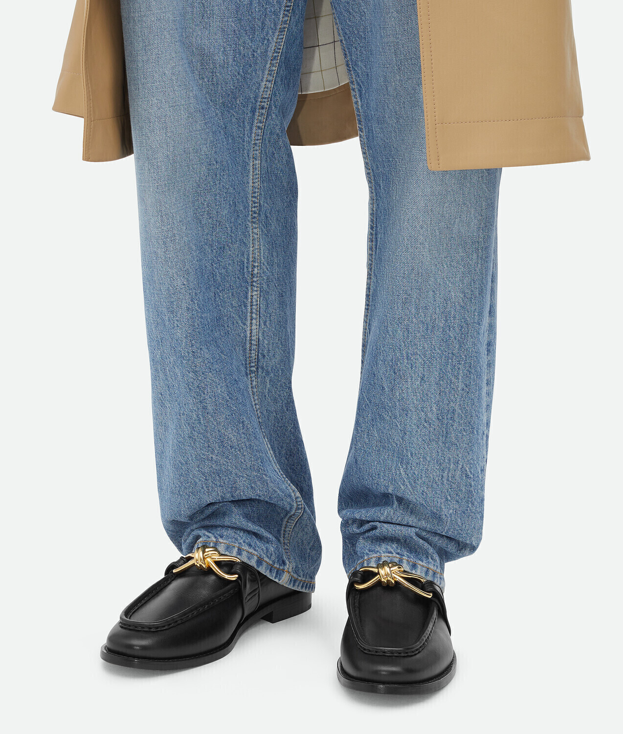 Astaire loafer BOTTEGA VENETA, черный — фото 2