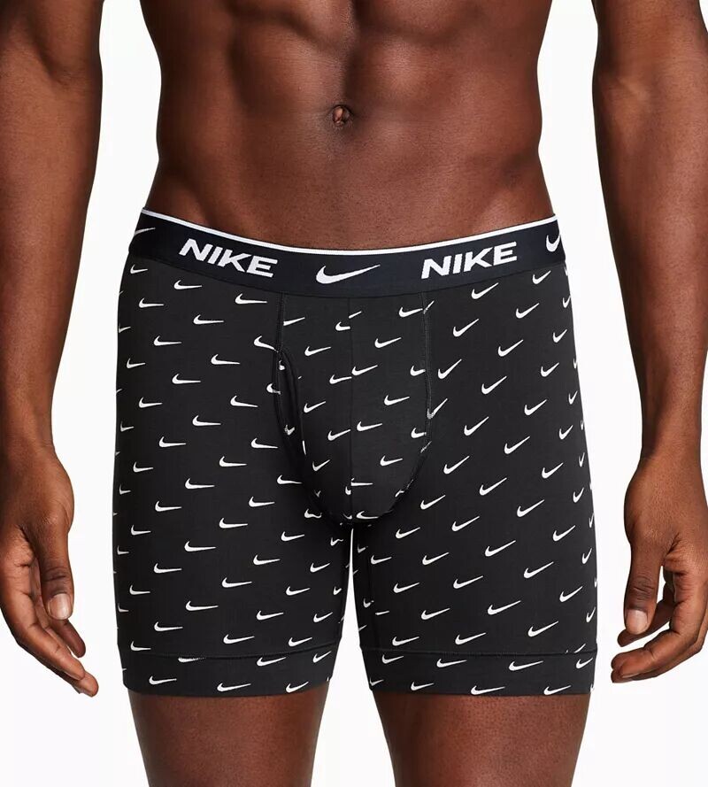 

Мужские хлопковые боксеры-боксеры Nike Dri-FIT Essential — 3 пары