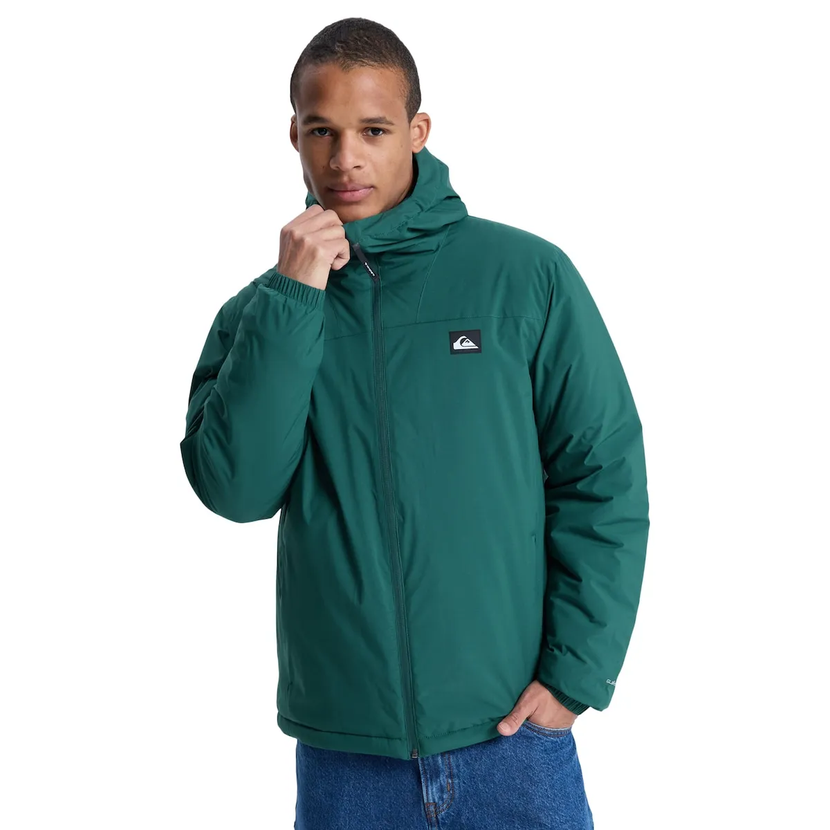 

Мужская куртка Overcast 3K Insulated Quiksilver, зеленый