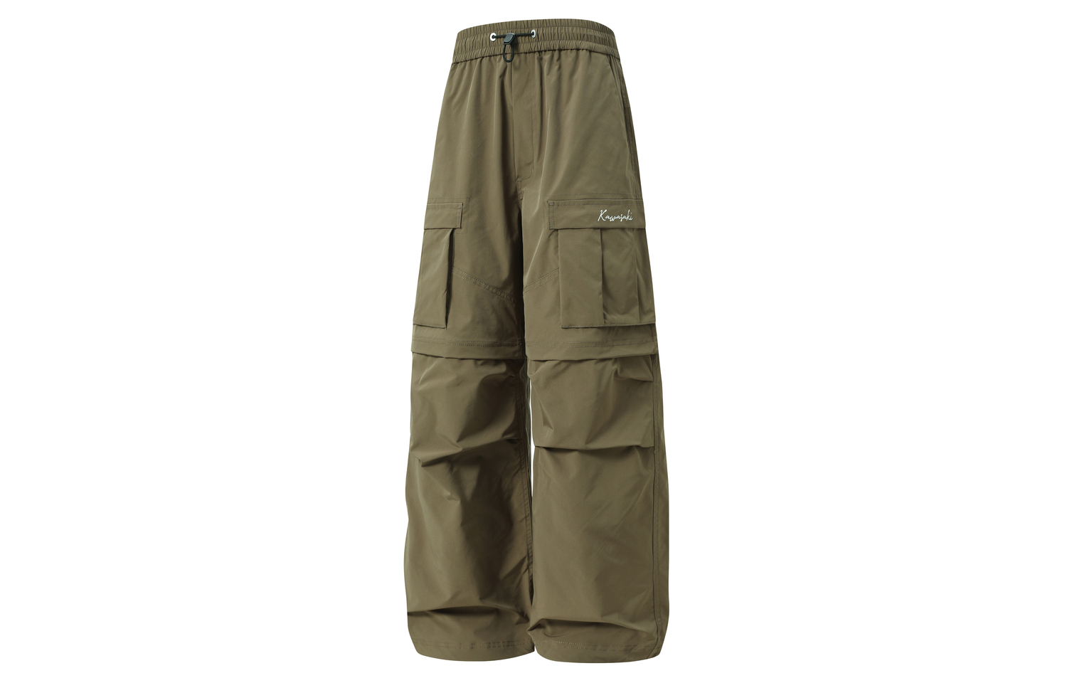 

Грузовые штаны унисекс Kawasaki, зеленый