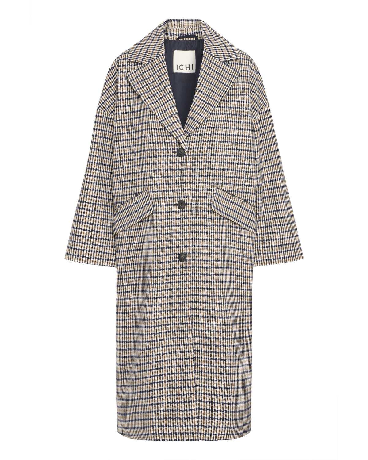 

ICHI Пальто межсезонное 'IHEMMALU JA3' в цвете ivory