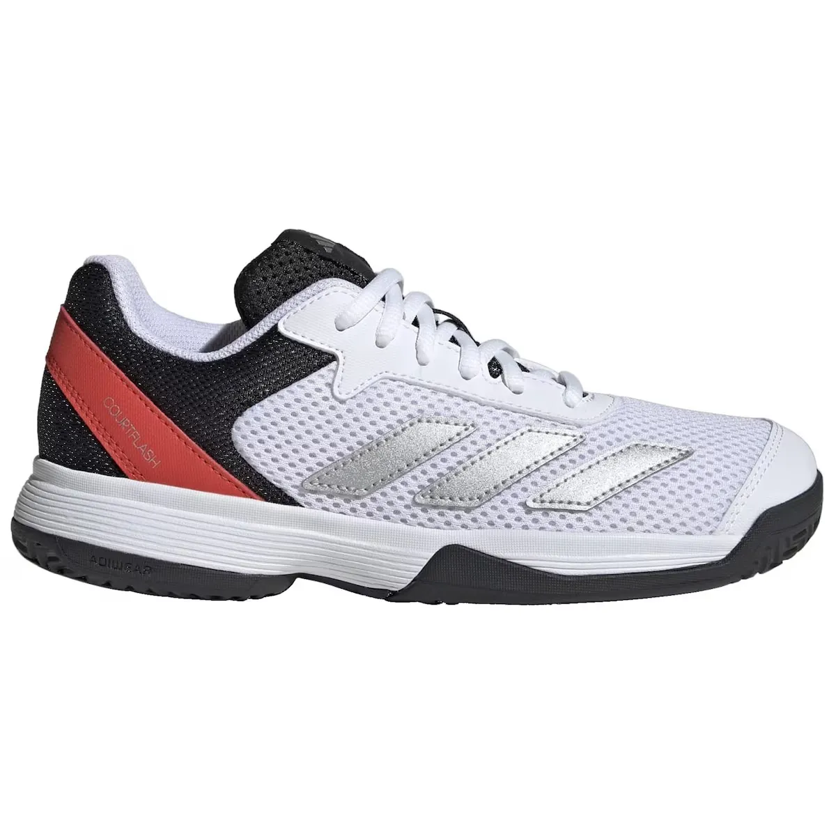 

Детская теннисная обувь COURTFLASH Adidas, черный/белый