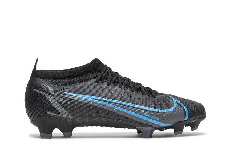 Бутсы Nike Mercurial Vapor 14 Pro FG 'Black Photo Blue', черный — фото 2