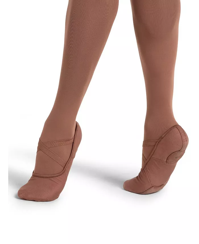 Hanami Canvas балетки Capezio, коричневый